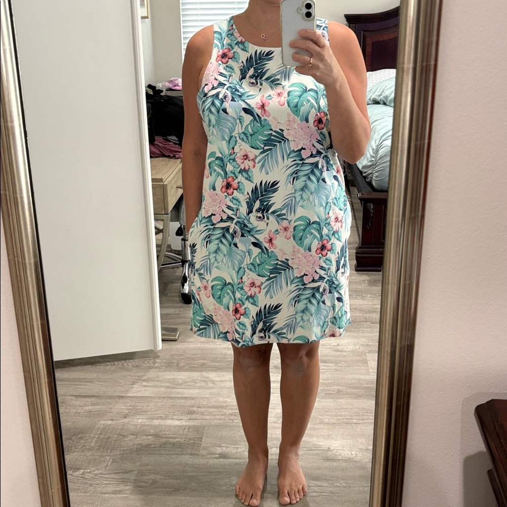 Tommy Bahama Tropical Floral Dress (large) - Picture 8 of 11